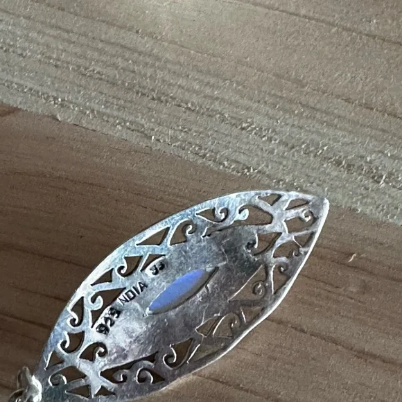 Moonstone Sterling Earrings and Ring Set - Picture 6 of 10